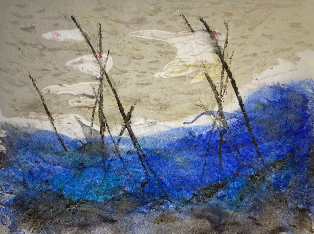 Flut #3 hinterleuchtet